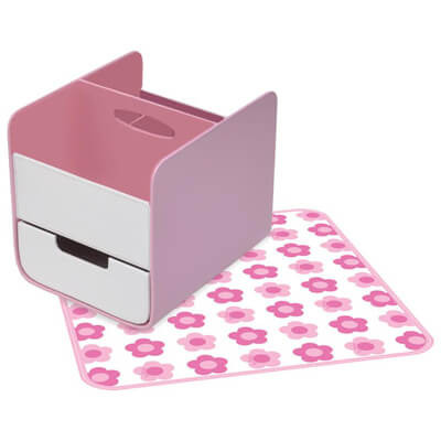 Органайзер для памперсов diaper caddy pretty in pink 00612