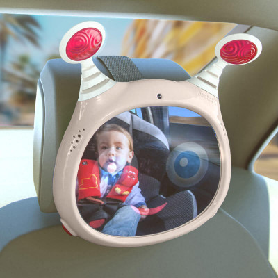 Интерактивное зеркало в машину "Инопланетянин" BM713 Soft pink
