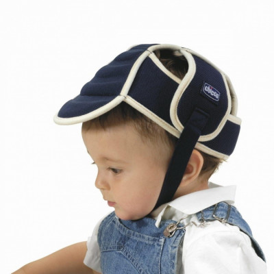 Дитячий захисний шолом Bumper bonnet синій