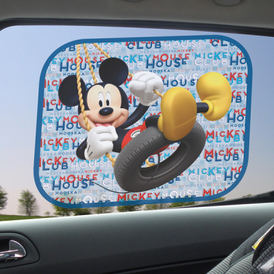 Захисний екран від сонця в автомобіль 44*36 Mickey mouse 7073017