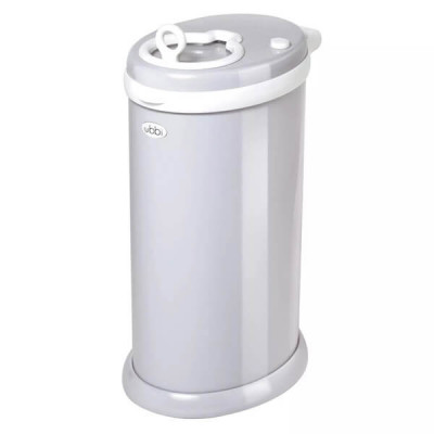 Безкассетный накопитель детских подгузников Steel diaper pail Grey