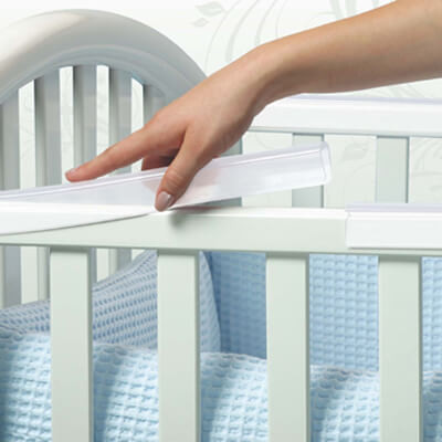 Накладки на ліжко силіконові Crib rail protector