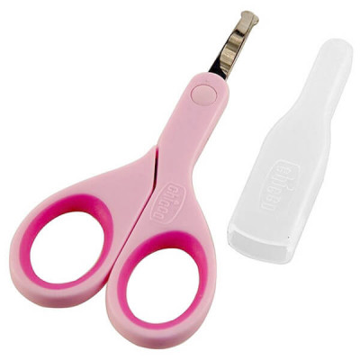 Ножницы для новорожденных Baby Nail Scissors Pink