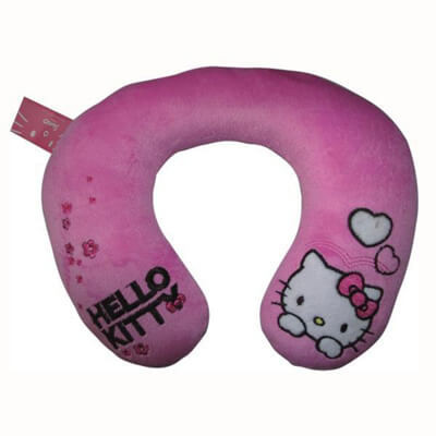 Дитяча подушка для подорожей Hello kitty HK-KFZ-350