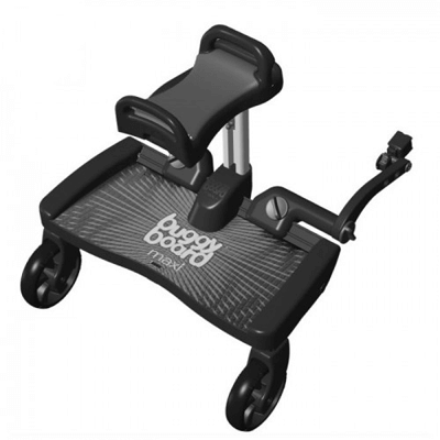 Підніжка для другої дитини Buggy board maxi + Black/grey/чорний/сірий 2560