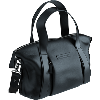Сумка для мами Bag Storksak leather black/чорний