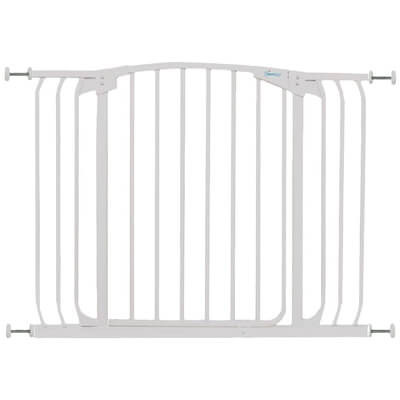 Дверний бар'єр Swing closed security gate 97-106 см білий F170W