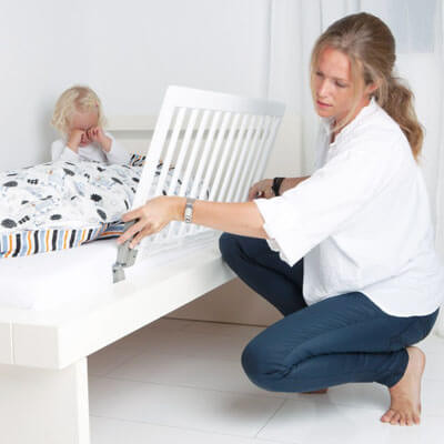Барьер для кроватки х 66 см серый Baby Safe — купить в Москве в интернет-магазине l2luna.ru