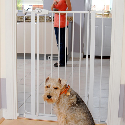 Дверне огородження Child and pet gate 104*75-84 колір: білий