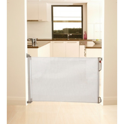 Дверное ограждение Roll Up Retractable Gate 10-140 см white
