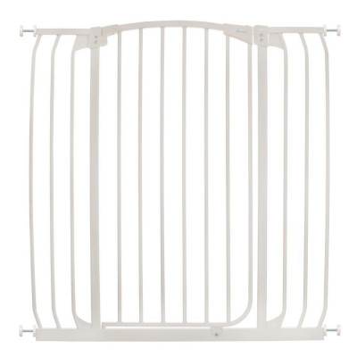 Дверний бар'єр Swing closed security gate 97-106 см висота 103 см білий F191W