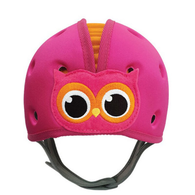 Детский защитный шлем Owi Pink/orange