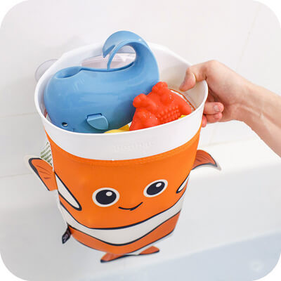 Органайзер для игрушек в ванной Scoop and store BB621