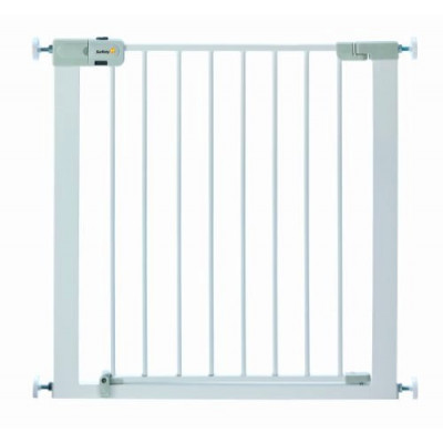 Дверне огородження Pressure Gate Easy Close Metal 73-80 білий 24204310