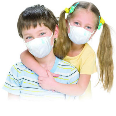 Дитяча захисна маска від вірусів і алергії Junior S