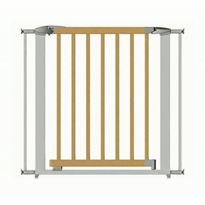 Дверна огорожа Extendable Swing Shut Gate 73-96 см Wood Metal 132