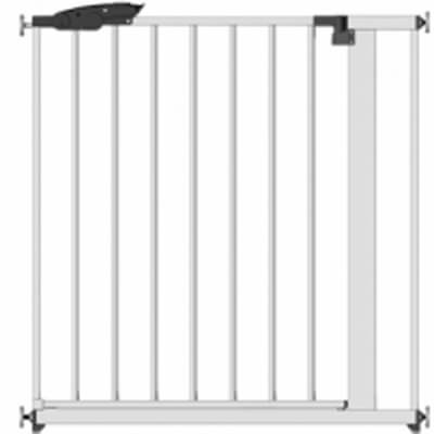 Дверне огородження Pressure Fit Gate 71,5-80,5 см White Metal 120