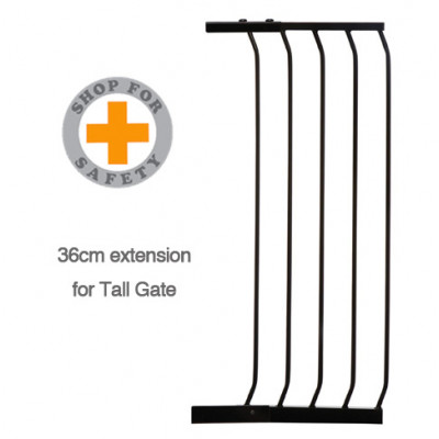 Дополнительная секция к барьеру Swing closed security gate High 36 см чорный F841B